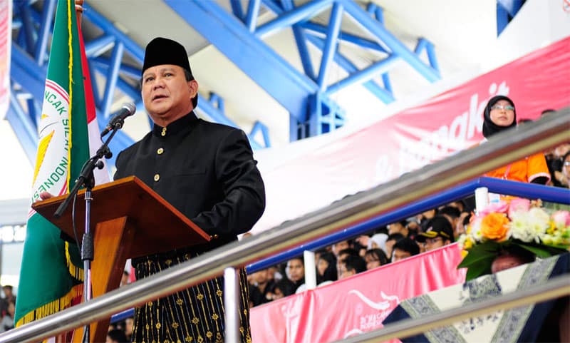 Prabowo Subianto en 2011