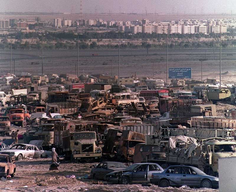 La autopista 80. 18 abril 1991