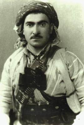 Barzani durante el levantamiento de 1931-32