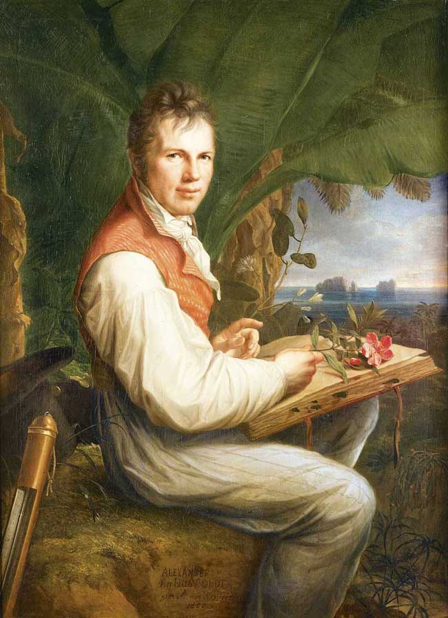 Retrato del Barón von Humboldt