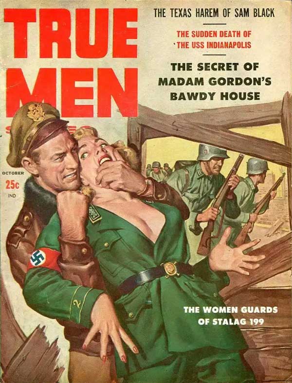 Portada del stalag True Men Stories