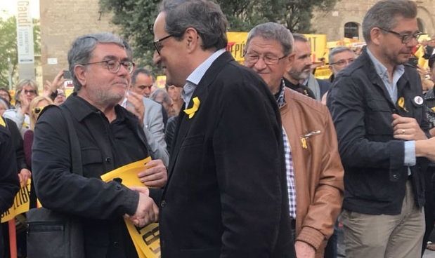El terrorista Carlos Sastre y Quim Torra