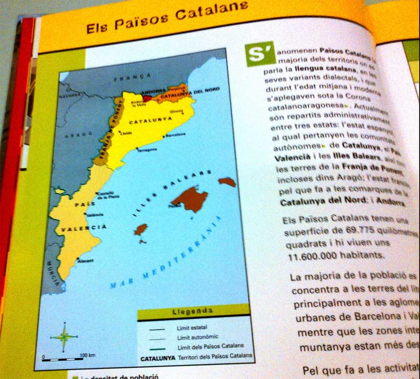 Libro infantil que Países Catalanes.