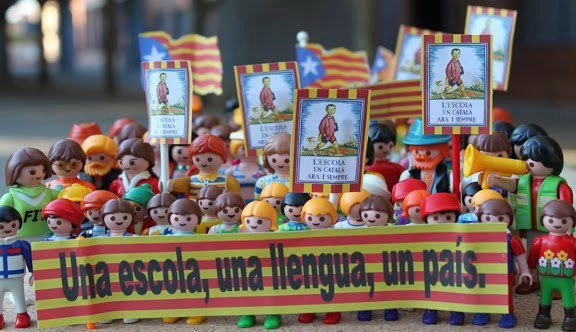 Playmobil catalanista
