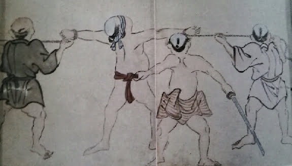 Prueba de corte de una katana